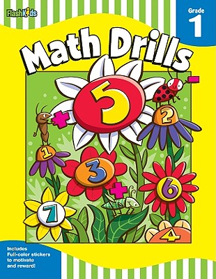 【预订】math drills: grade 1 (flash