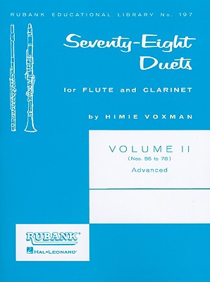 78 Duets for Flute and Clarinet: Volume