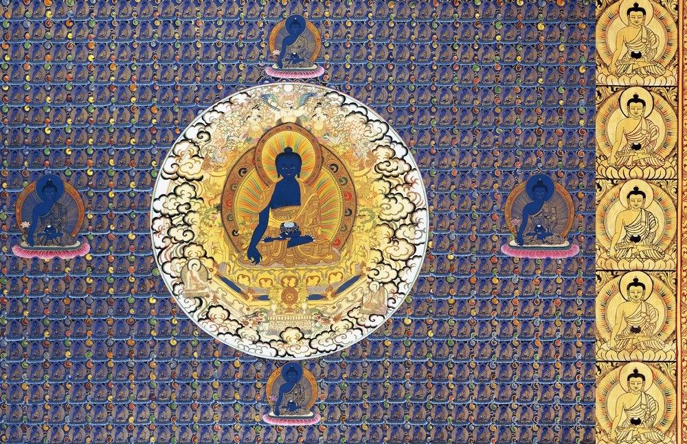 世界最美的唐卡·第2卷：药师佛