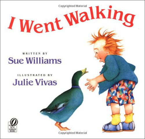 I Went Walking (A Voyager/Hbj Book)