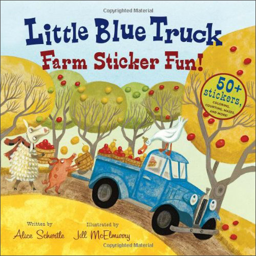 Little Blue Truck Farm Sticker Fun!