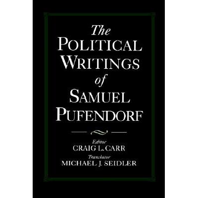 预订 The Political Writings of Samuel Pufendorf