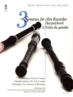 Telemann & Handel: 3 Sonatas for Alto