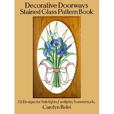 预订 Decorative Doorways Stained Glass Pattern Bo...