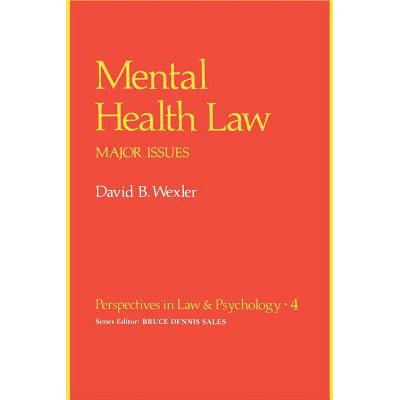 预订 Mental Health Law: Major Issues