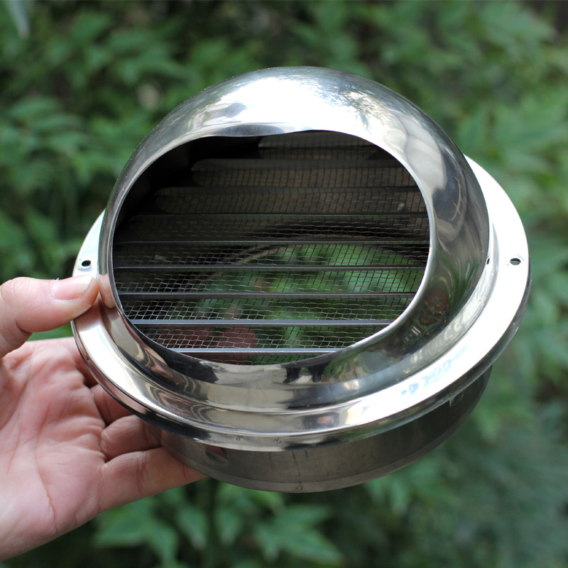 勒洁雅不锈钢风罩 外墙风帽 排风口 油烟机排烟口 风帽 外墙出风口