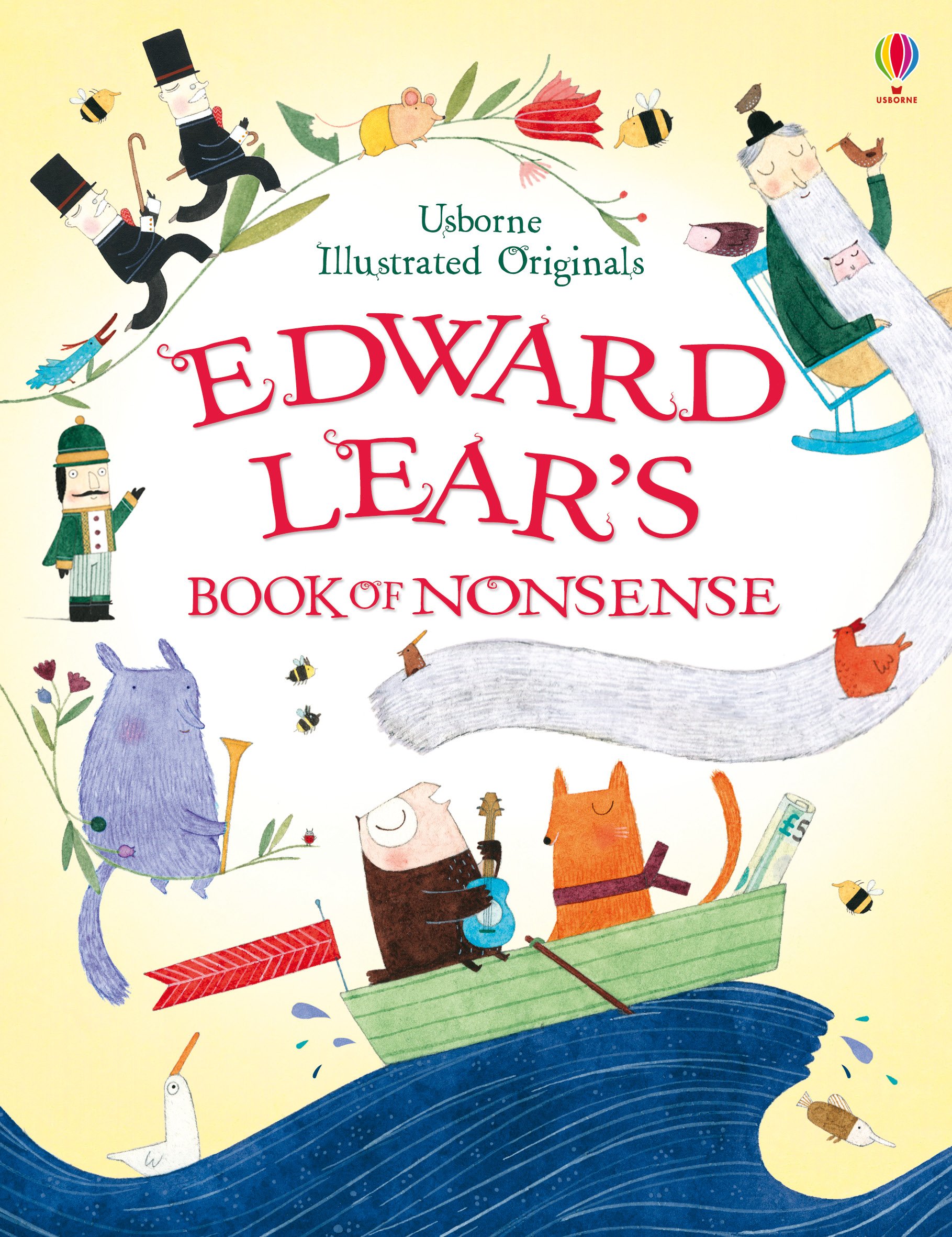 爱德华·李尔的《胡言乱语》 Edward Lear's Book of Nonsense进口原版 英文