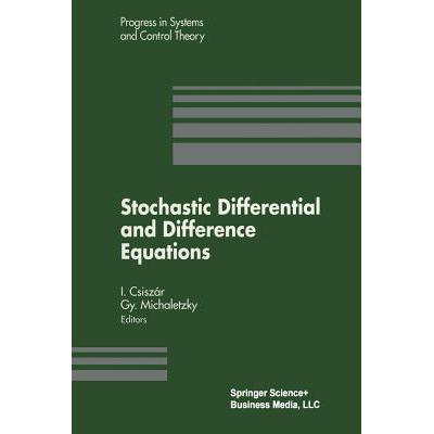 预订 Stochastic Differential and Difference Equations