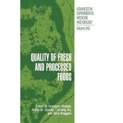 预订 Quality of Fresh and Processed Foods