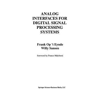 预订 Analog Interfaces for Digital Signal Processing Systems