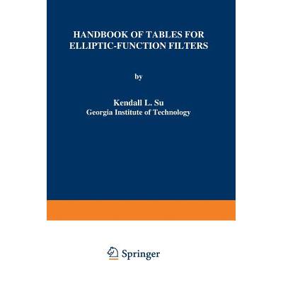 预订 Handbook of Tables for Elliptic-Function Filters