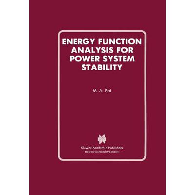 预订 Energy Function Analysis for Power System Stability