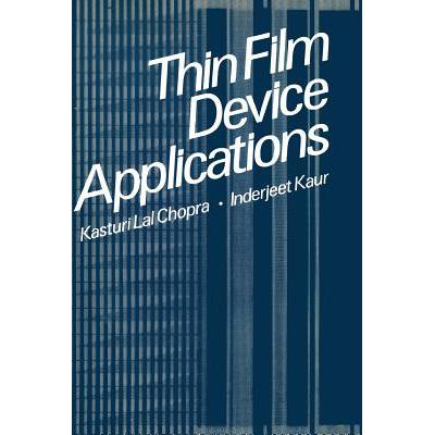 预订 Thin Film Device Applications