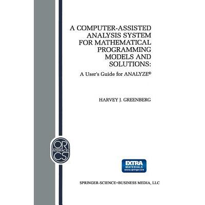 预订 A Computer-Assisted Analysis System for Math...