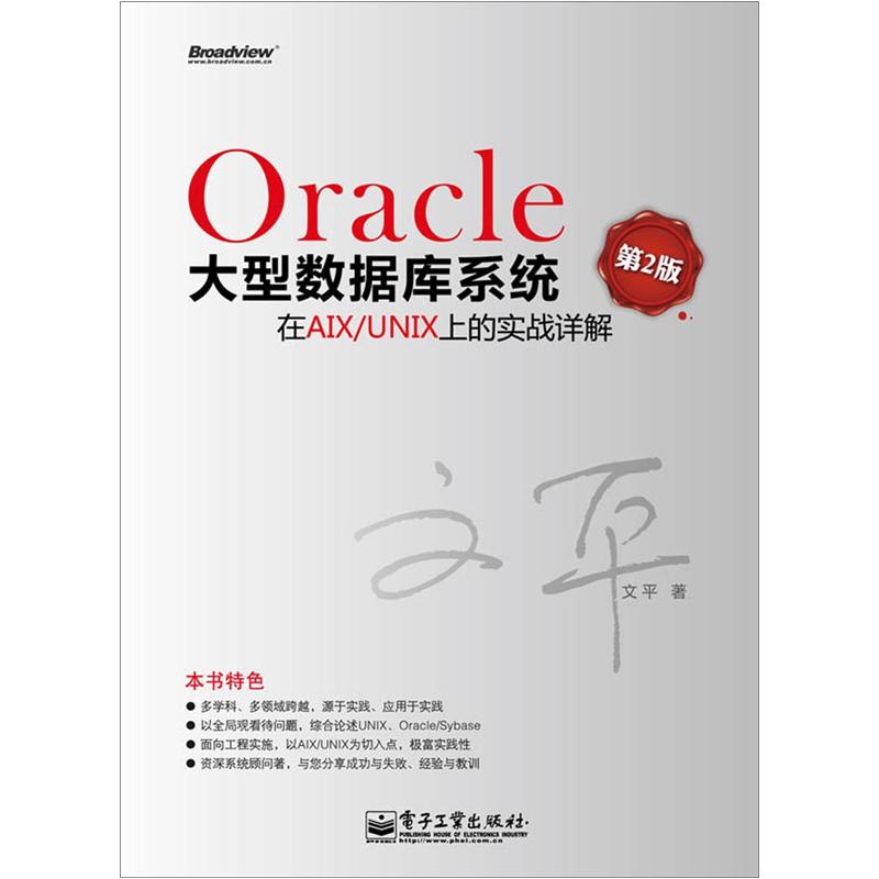 Oracle大型数据库系统在AIX/UNIX上的实战详解（第2版）(博文视点出品)