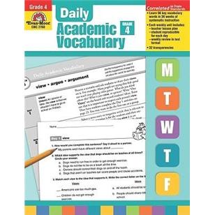Daily Academic Vocabulary, Grade 4