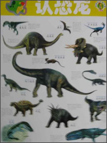 金葫芦双面挂图:认恐龙(升级版)