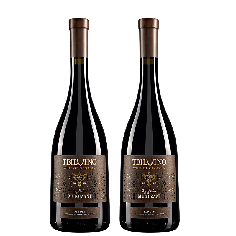 tbilvino第比威诺穆库扎尼红葡萄酒格鲁吉亚红酒原瓶进口干红干型节日