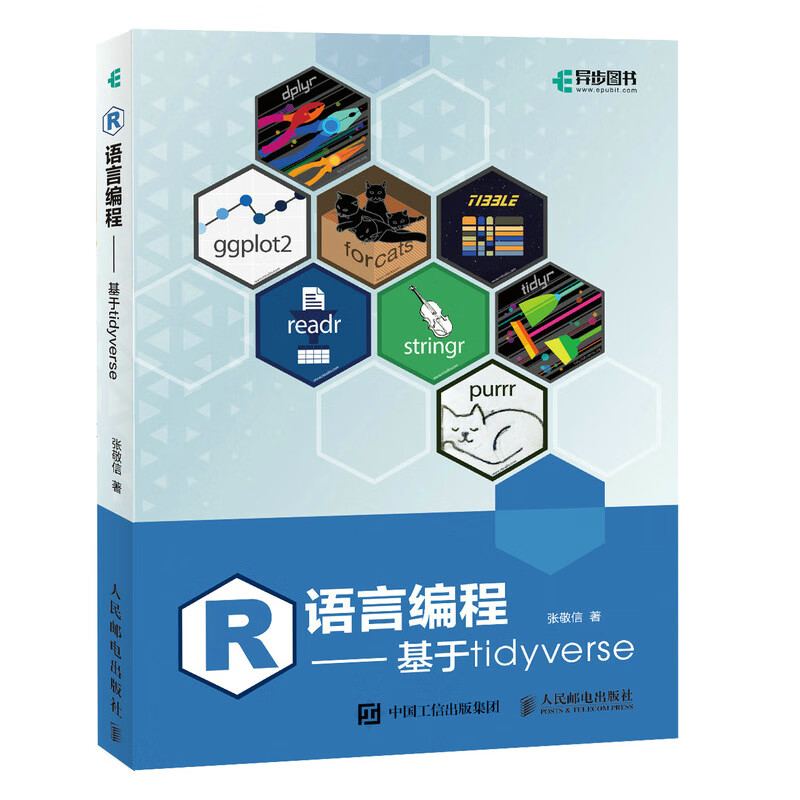 r语言编程 基于tidyverse r语言编程入门教程书籍 r语言编程数据分析