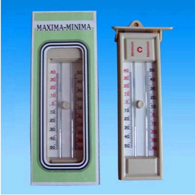 定制气象用u型高低温度计 百叶箱高低u型温度计高低温度计