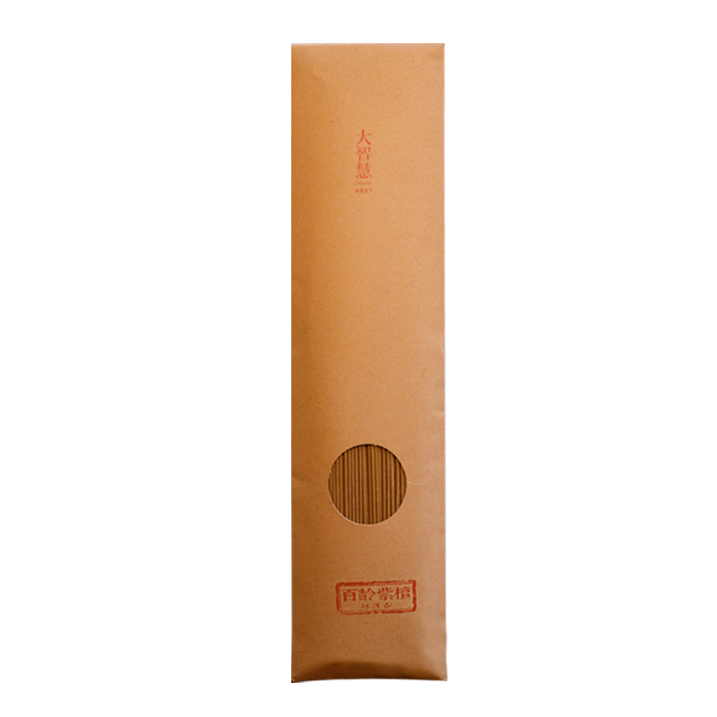 大智慧 无烟供香佛香天然竹签香 沉香檀香立香棒香 关公财神观音拜拜 诚心沉香竹签香32.5cm/25分钟