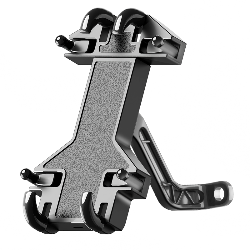 魔轮（Move iron） 电动车手机支架电瓶车骑行导航支架秒锁手机架装备配件 后视镜款