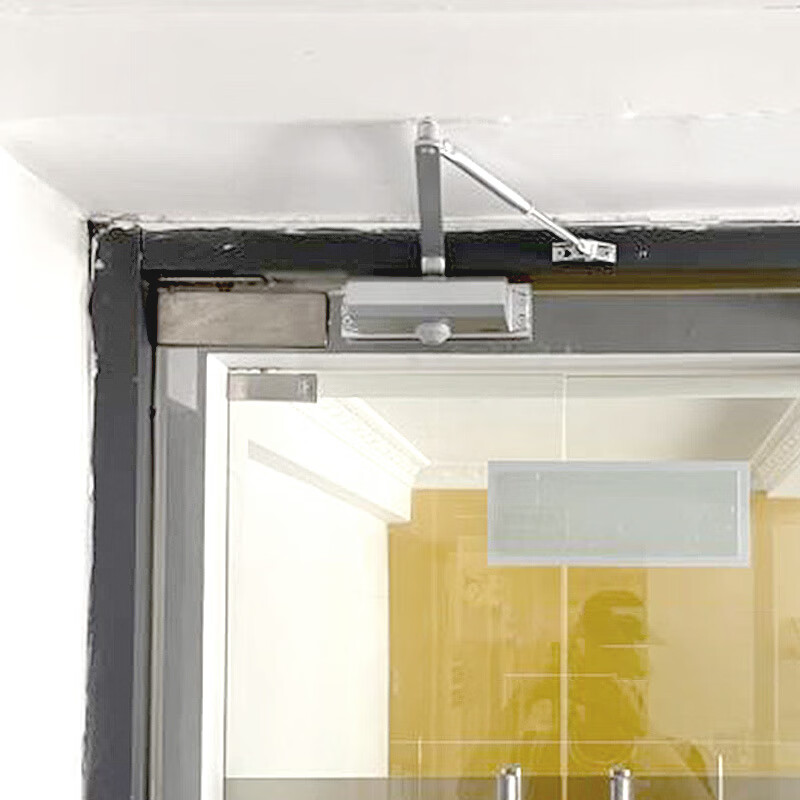 玻璃门无框免打孔缓冲关门闭门器防火门钢化阻尼液压定位办公室门