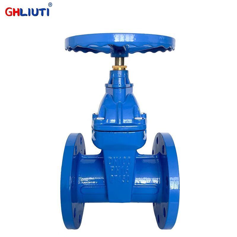 ghliuti z45x-10q暗杆软密封闸阀 球墨铸铁法兰pn10优质款 dn200