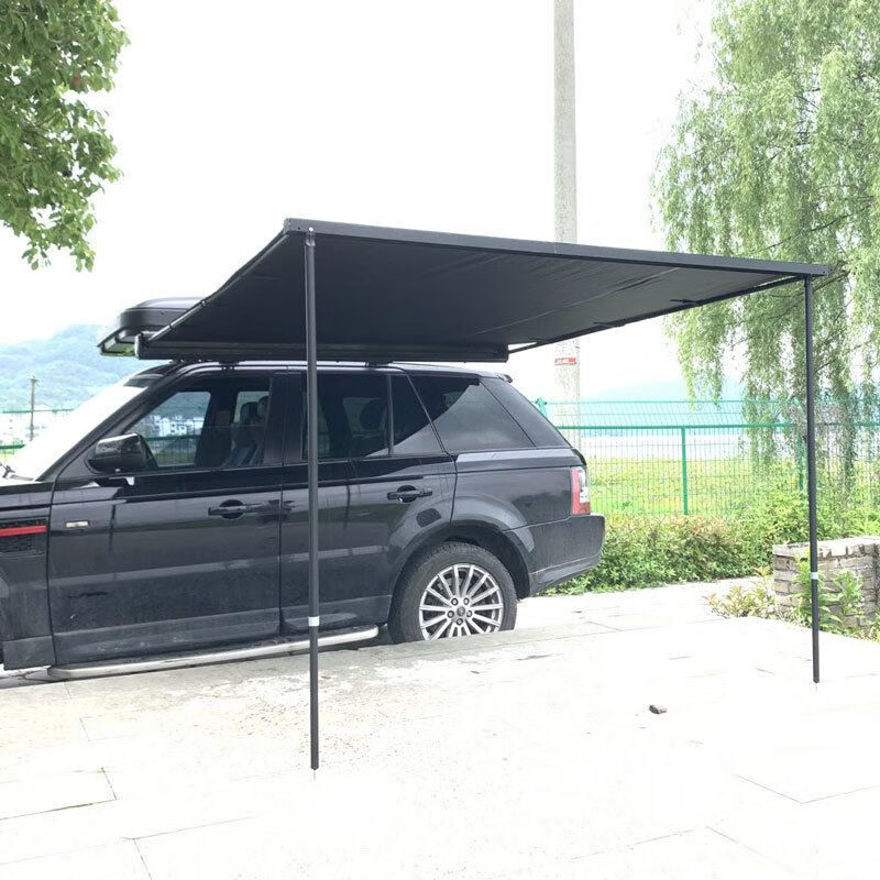 福洛伦2022年新款suv车载户外露营车边帐金属铝壳车边侧蓬汽车帐篷 1.