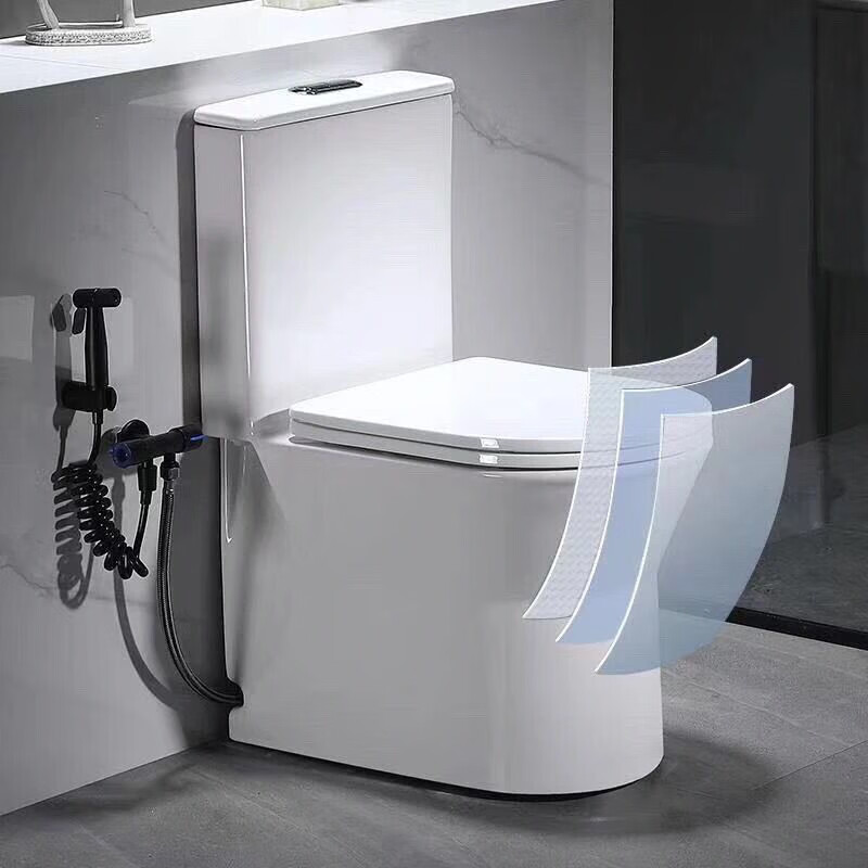 彡沐占地48cm家用抽水马桶小户型卫生间座便器大口径坐厕超旋虹吸坐便