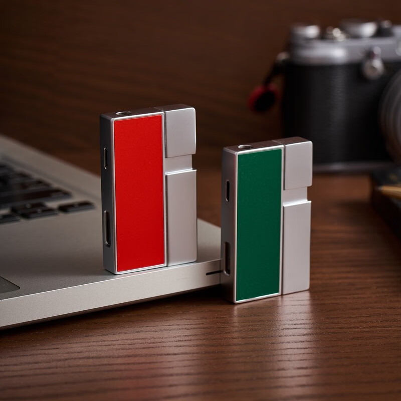 英雄(HERO)充气防风打火机雪茄直冲蓝焰创意打火机高档男士礼品生日礼物 HET1008-5绿色 标配装 1个