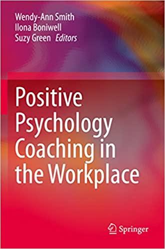 预订 positive psychology coaching in the workplace