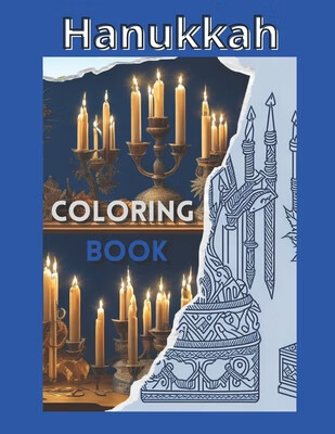 预订 hanukkah coloring book: a jewish gift for * of all ages
