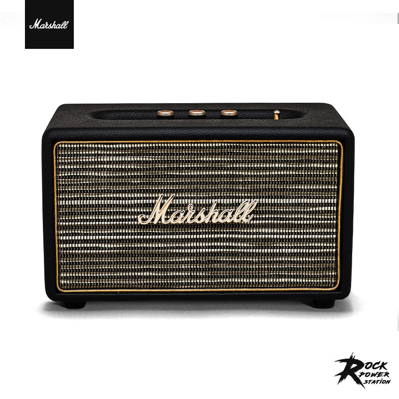 MARSHALL 马歇尔  ACTON 经典款摇滚复古立体声无线蓝牙音箱 摇滚供给站官方质保 BLACK