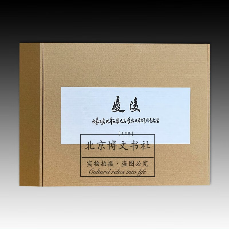 庆陵：内蒙古辽代帝王陵及其壁画的考古学调查报告（全二册）【精】