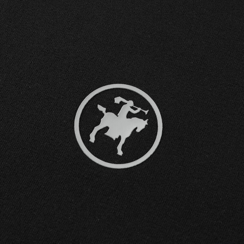 哈特马克斯（HARTMARX）春夏圆领男士休闲短袖T恤时尚运动休闲百搭打底T恤上衣 曜岩黑 170/92A