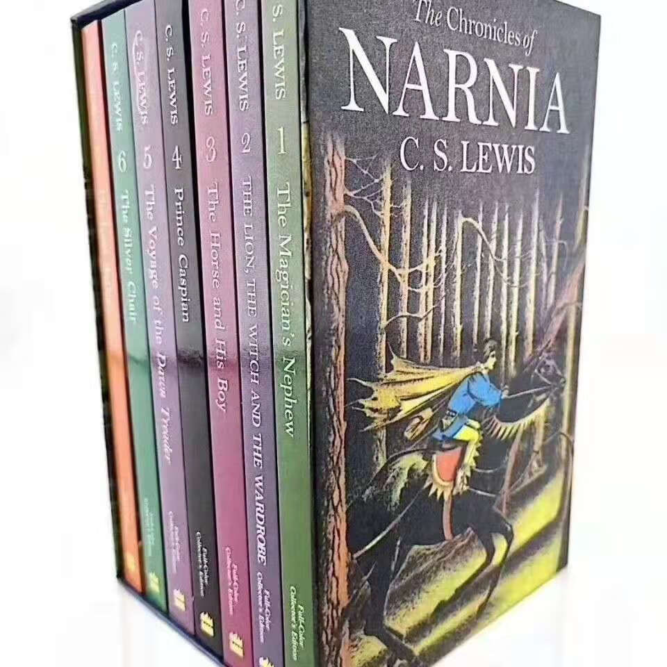 The Chronicles of Narnia 纳尼亚7本装(送音频