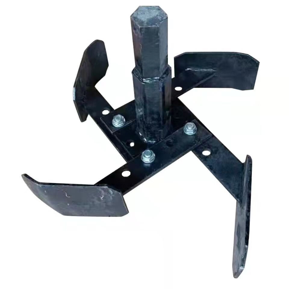 板农用汽柴油微耕机滚筒轮平田轮耙田 水田爬行板子款8厘米23轴一对