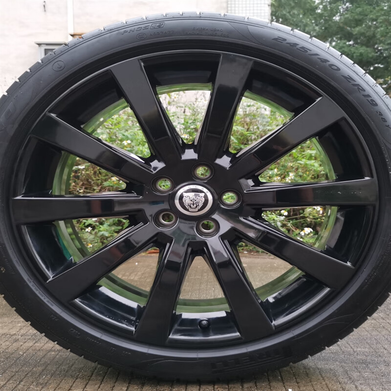 迈翱适用 19寸捷豹原厂拆车件轮毂 xel xfl xjl fpace ftype 改装胎铃