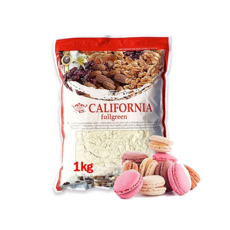 食在过瘾现货韩国直邮原装california烘焙原料马卡龙粉蛋糕粉杏仁 95%