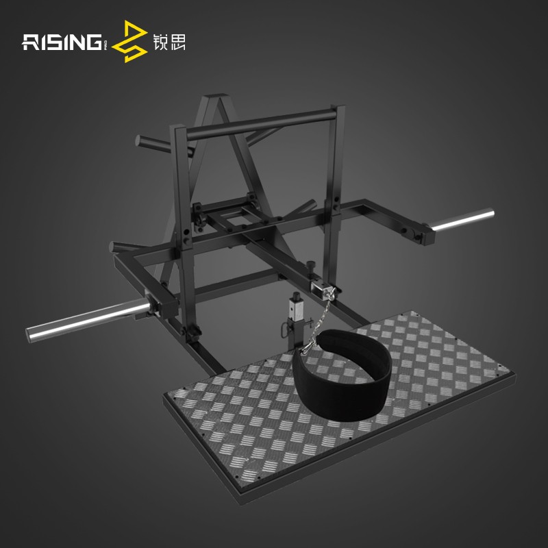 铃片架 蹲腿提拉训练器 腰腹下肢力量健身器材 ub014深蹲提拉机