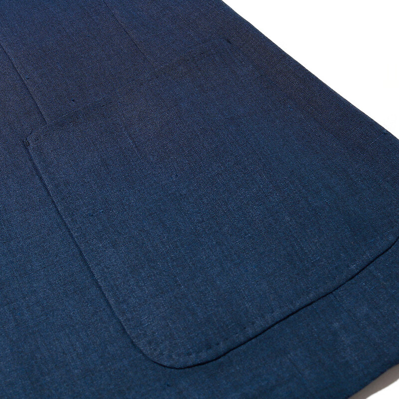 MAYOR男装 秋季Loropiana职业正装单排扣时尚西服上衣 深蓝色 170A （170/92A）