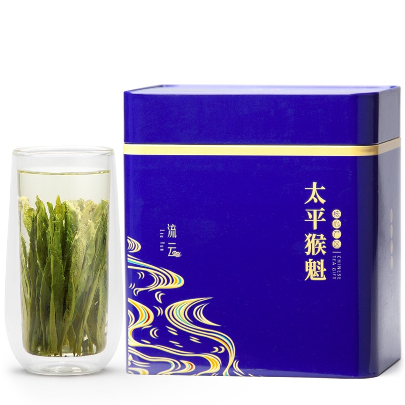 年2024新茶上市正宗手工一级太平猴魁茶叶250g安徽黄山绿茶1915礼盒