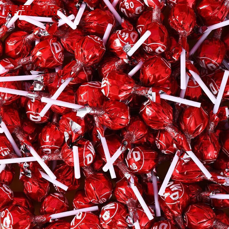 红包可做棒糖花束随时糖零食糖果儿童糖果喜糖 约100只 可乐口味(袋)