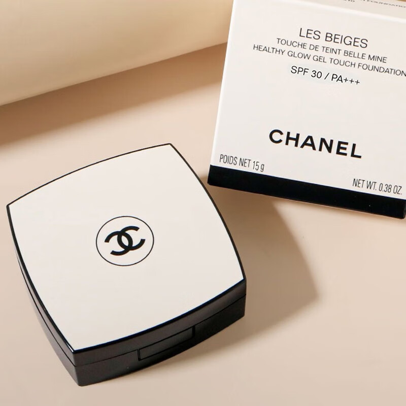 香奈儿（Chanel） 果冻气垫BB霜清透遮瑕裸妆细腻定妆柔光粉底液SPF25 PA++ B10#象牙白（2023新版 15g）