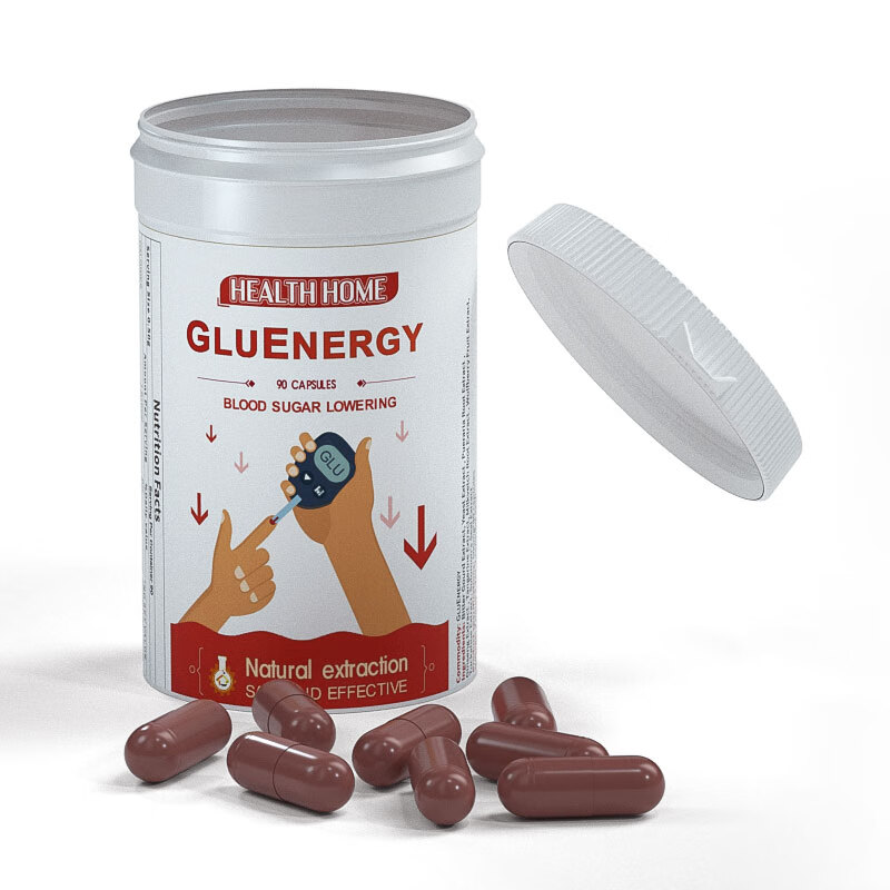 Health Home进口德国苦瓜素铬中老年三高血压保健品丹参三七提取物 血糖-1瓶