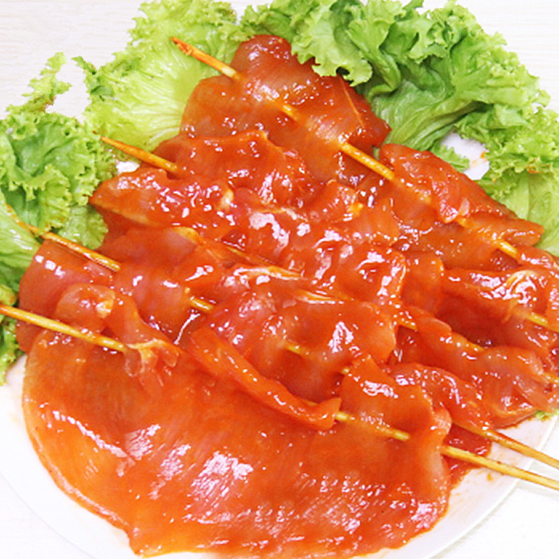 益客多(yikeduo)年货里脊肉鲜冷冻里脊肉片串串香家用手抓饼里脊肉20