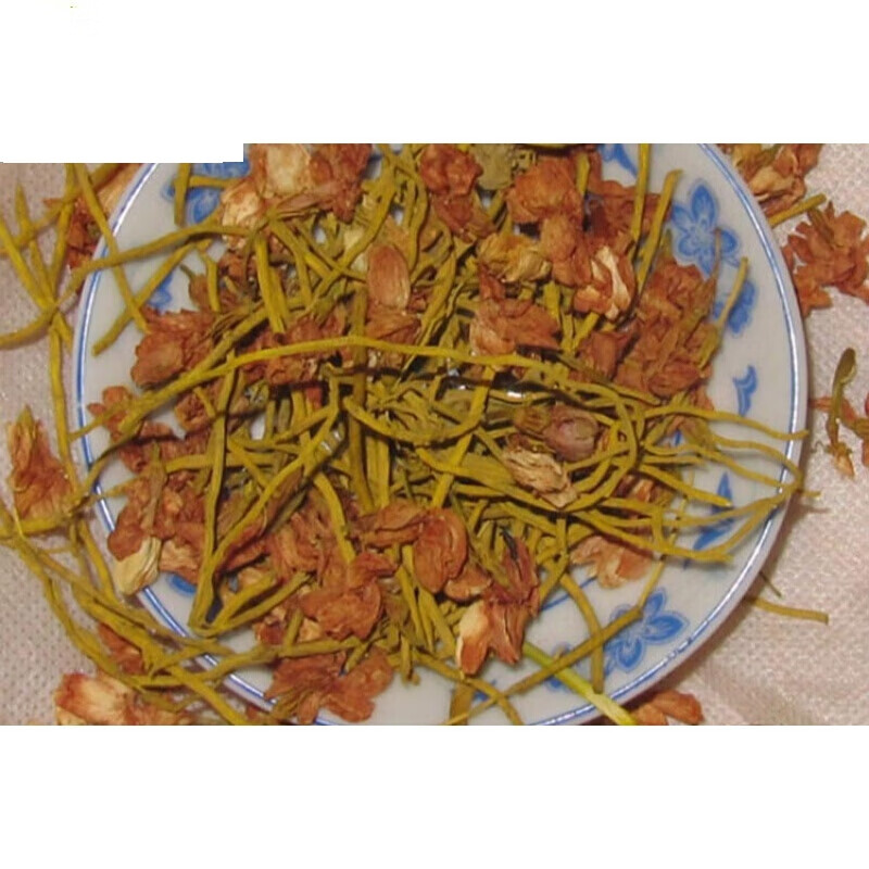 虎钢馋青藏雪山黄龙根茶黄龙草根茶黄龙须茶罗汉果花克一