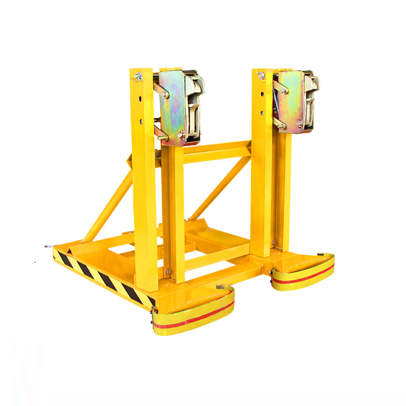 澳颜莱叉车卸货专用工具 油桶夹具叉车专用重型抱卸叉桶器鹰嘴油桶夹