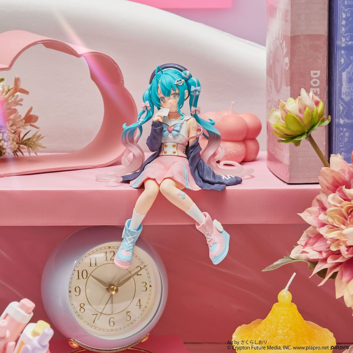 wcz主机手办耐高温furyu vocaloid 初音未来压泡面手办周边模型机箱
